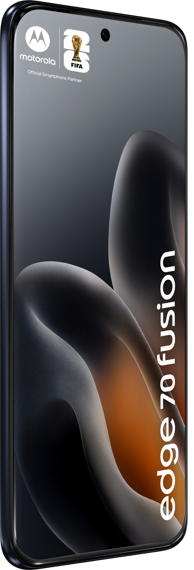 Motorola Edge 70 Fusion 256GB Zwart 5G voorkant