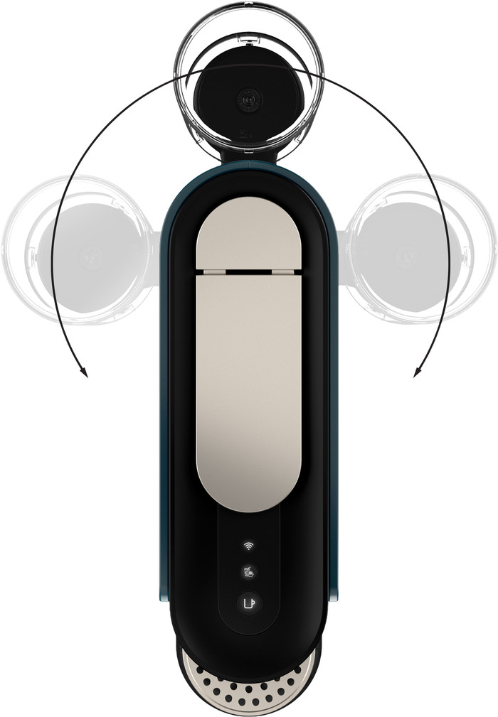 Krups Nespresso XN9404 Vertuo Up Blauw bovenkant