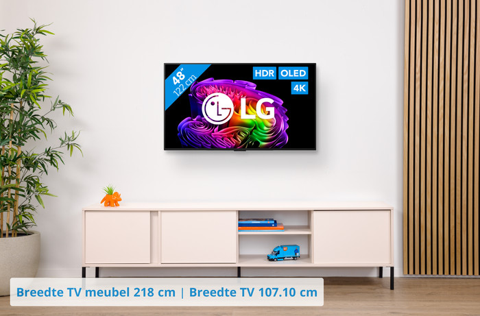 LG OLED 48" G6 (2026) visual Coolblue 1