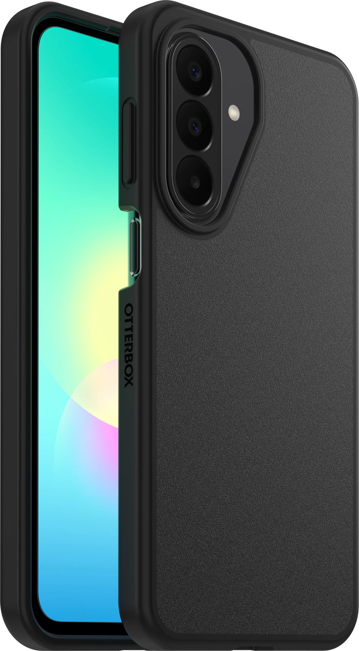 Otterbox React Samsung Galaxy A27 Back Cover Zwart rechterkant
