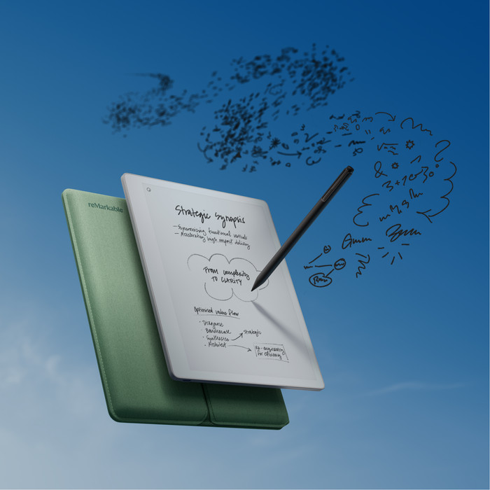 reMarkable Paper Pure met Sleeve Groen visual leverancier