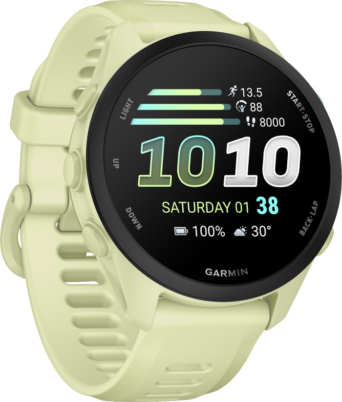 Garmin Forerunner 70 43 mm Geel rechterkant