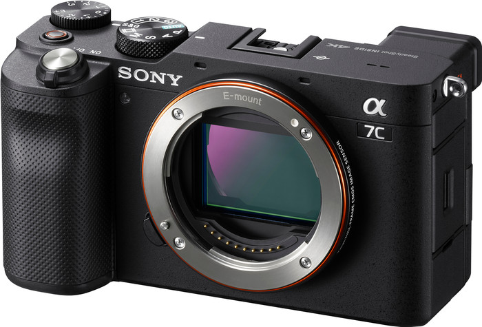 Sony A7C Black + 28-60mm f/4-5.6 Black front