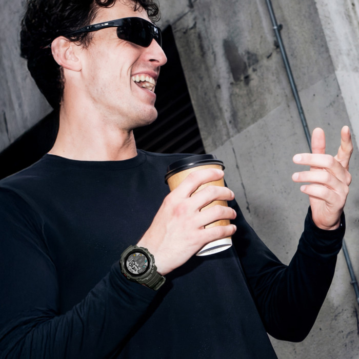 Polar Street X Groen 45mm product in gebruik