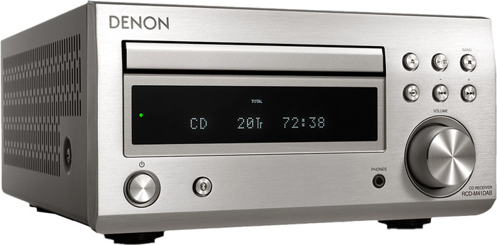Denon D-M41DAB Brown front