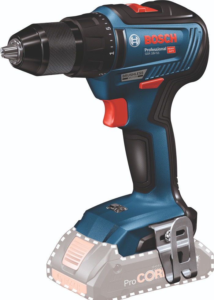 Bosch Professional GSB 18V-28 (without battery) left side