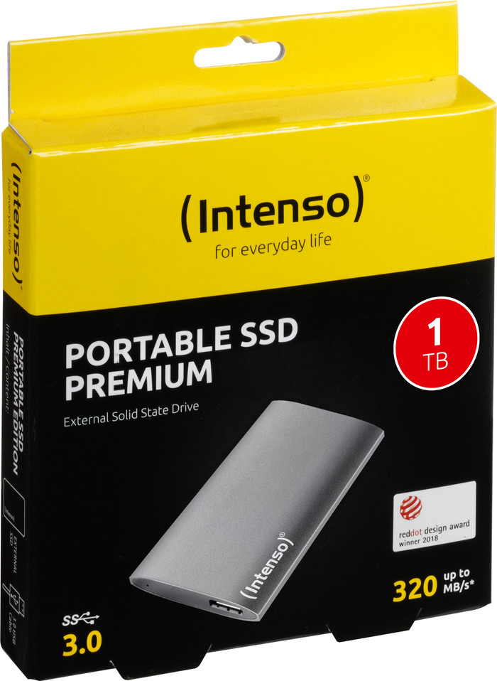 Intenso External SSD 1TB Premium null