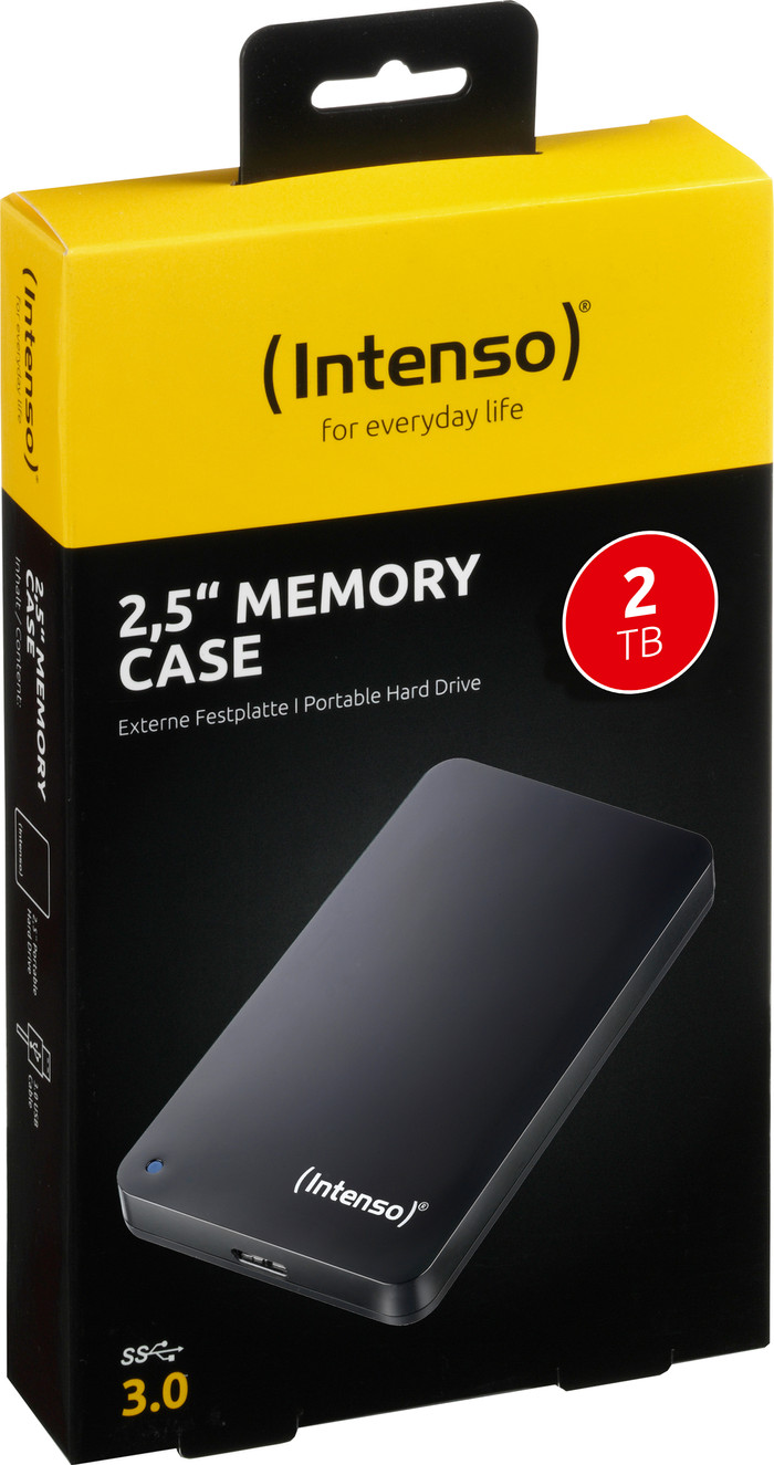 Intenso Memory Case 2TB packaging