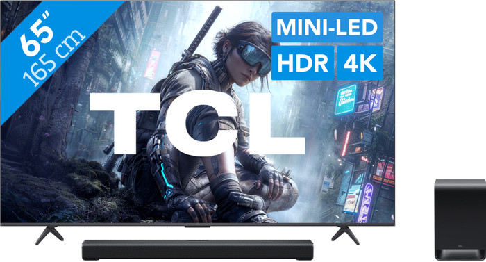 TCL QD Mini-led 65" T8D (2026) + TCL S60K Main Image