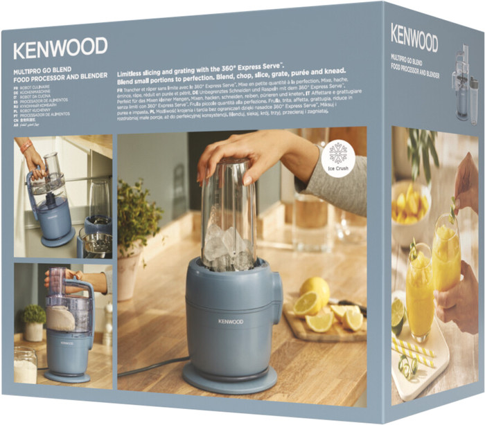 Kenwood Multipro Go FDP23.380GY Storm Blue verpakking