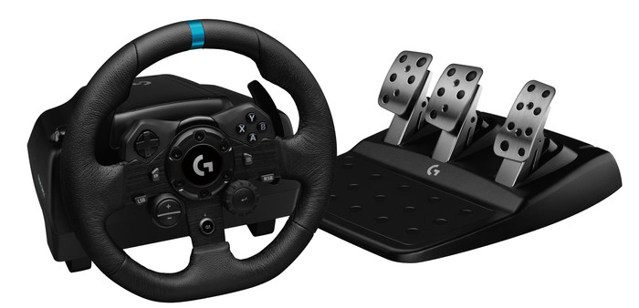 Logitech G923 racestuurwiel en -pedalen PC Main Image
