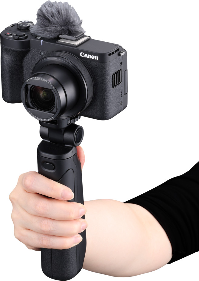 Canon Tripod Grip HG-200TBR product in gebruik