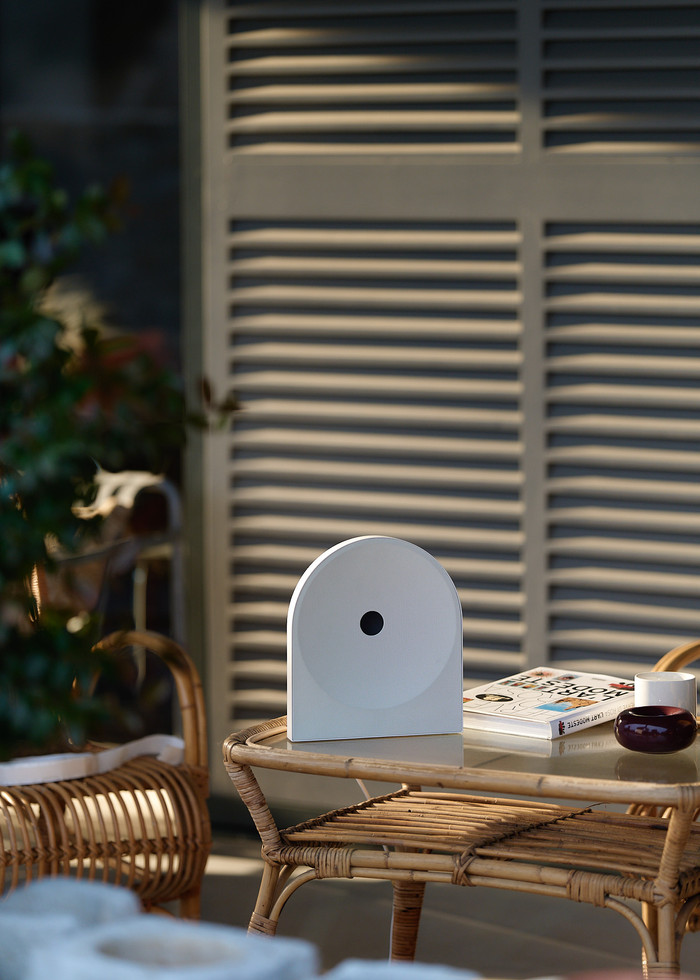 Samsung Music Studio 5 Wit product in gebruik