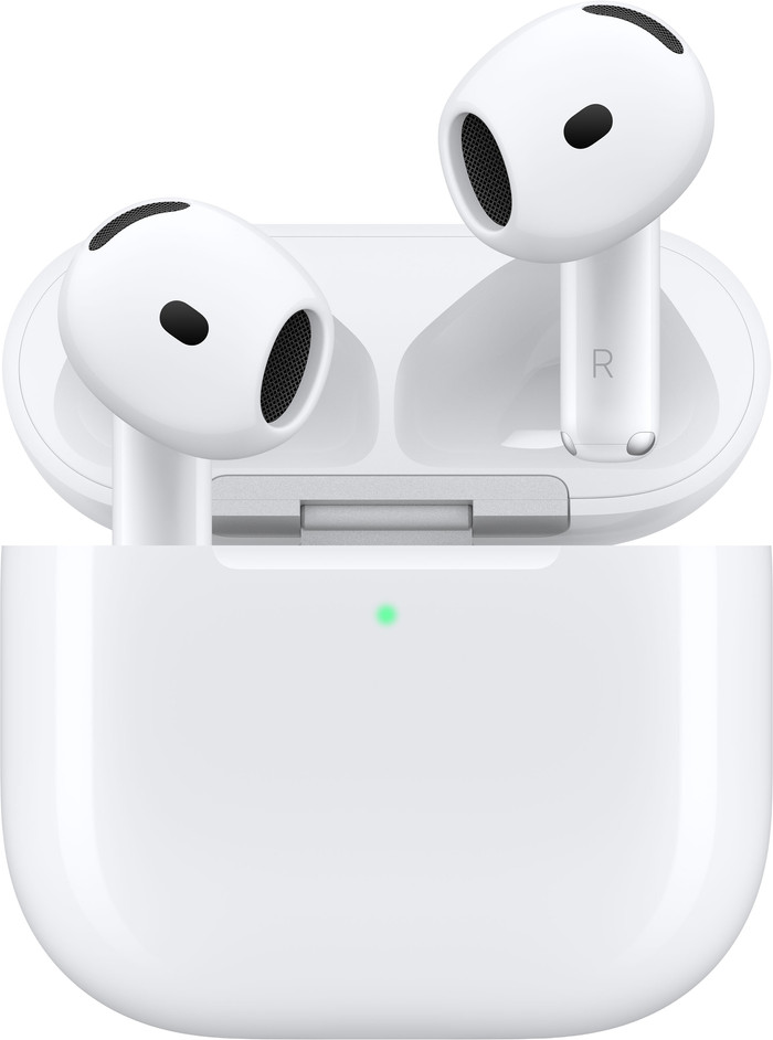 Apple AirPods 5 met draadloze oplaadcase voorkant