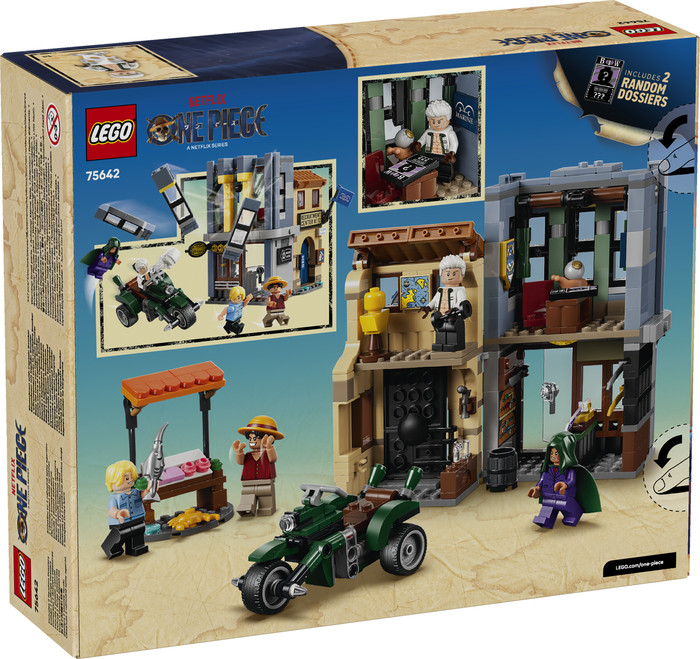 LEGO One Piece Confrontatie met kapitein Smoker 75642 verpakking