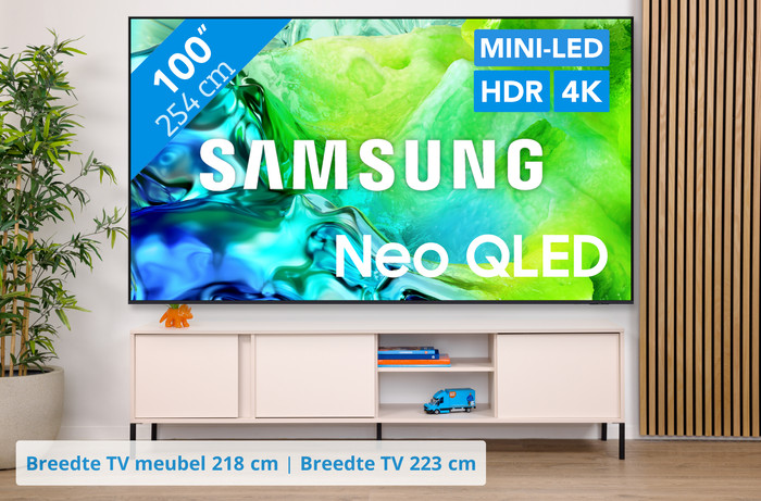 Samsung 100" Neo QLED 4K QN80F (2025) visual Coolblue 1
