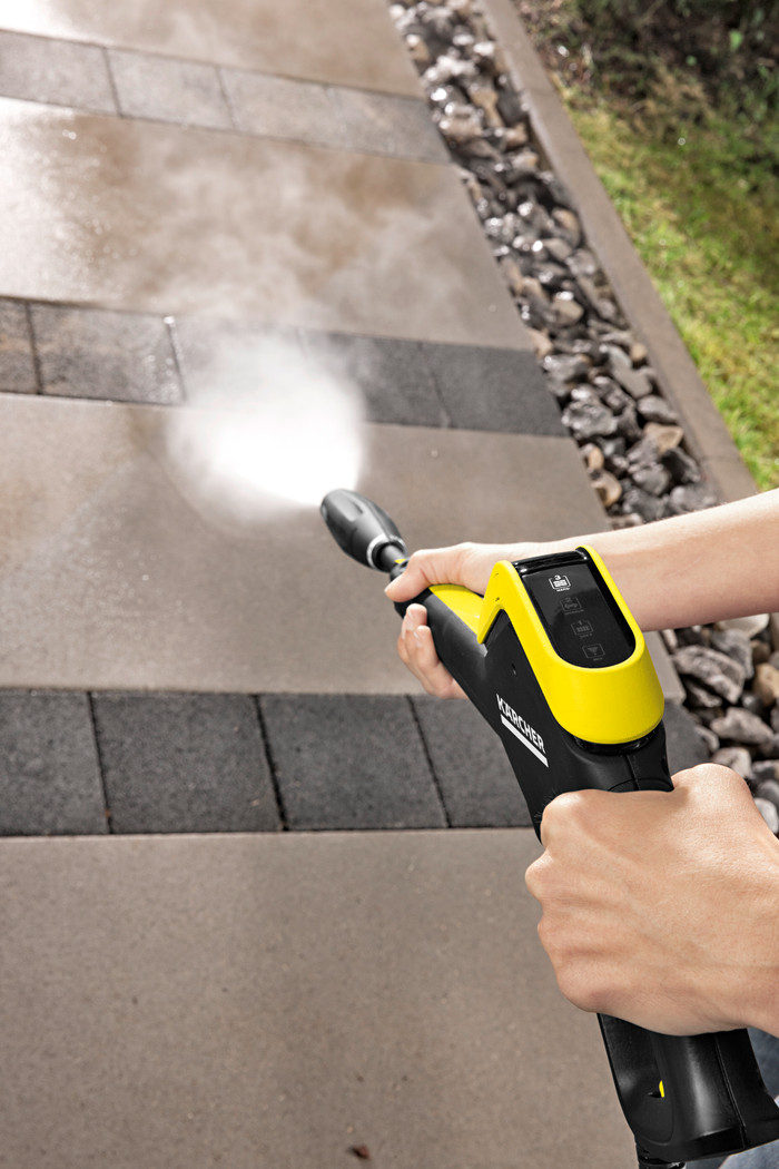 Karcher K4 Power Control Flex product in gebruik
