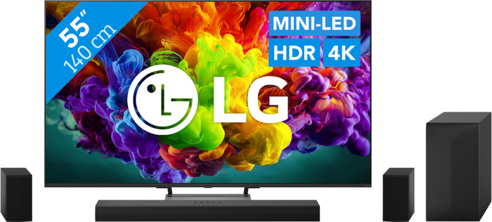 LG Mini-led 55" QNED93 (2026) + LG DS60TR Main Image