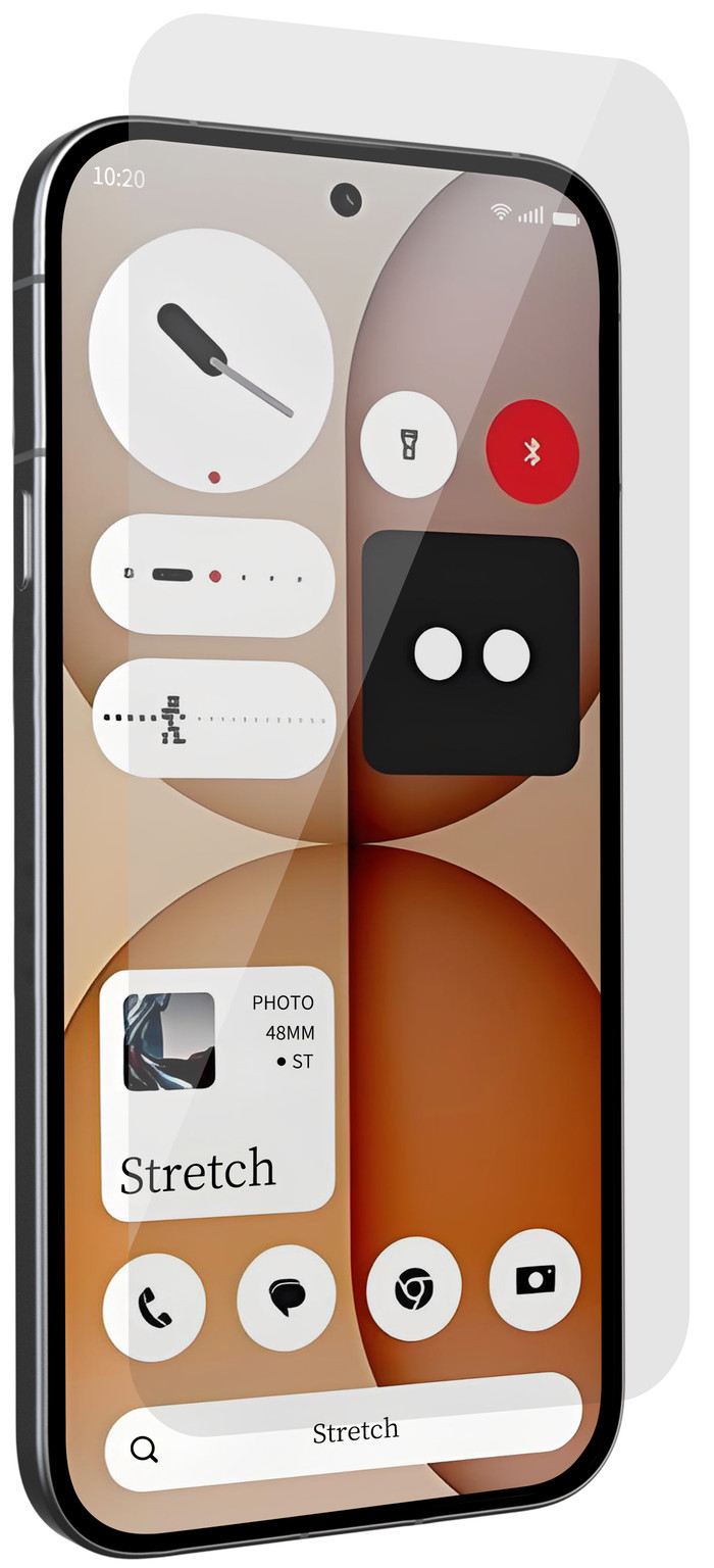 BlueBuilt Nothing Phone (4a) Pro Screenprotector Glas detail