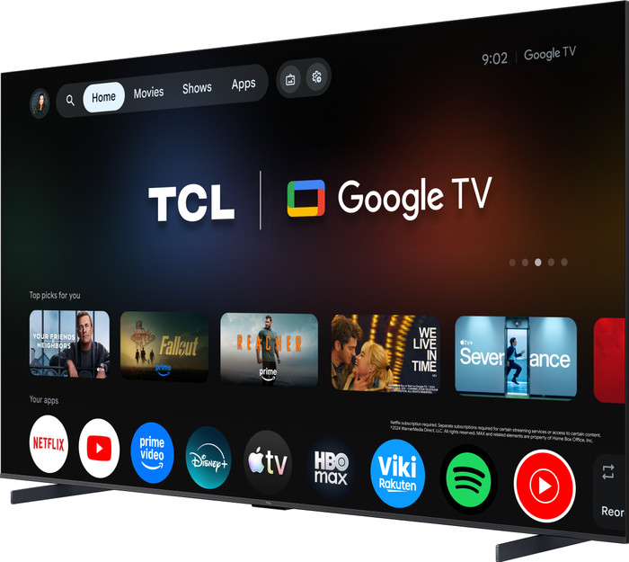 TCL QD Mini-led 98" T8D (2026) voorkant