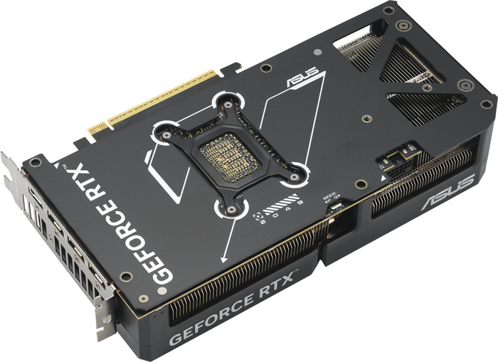 ASUS DUAL GeForce RTX 5070 OC 12GB onderkant