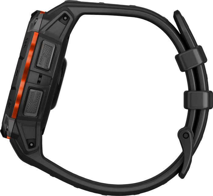 Garmin Instinct 3 Solar Zwart 45 mm rechterkant