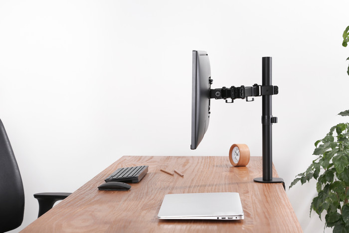 Neomounts FPMA-D550BLACK Monitor Arm Black product in use