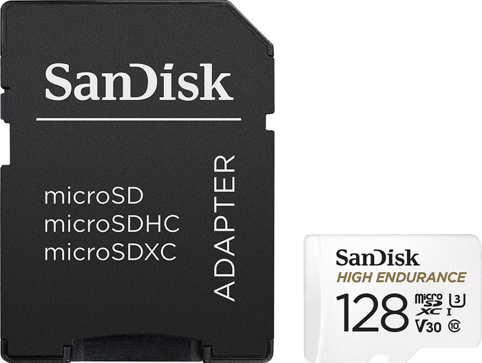 SanDisk MicroSDXC High Endurance 128GB 100MB/s Main Image