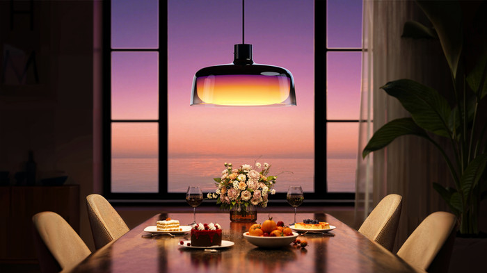 Govee Pendant Light product in gebruik