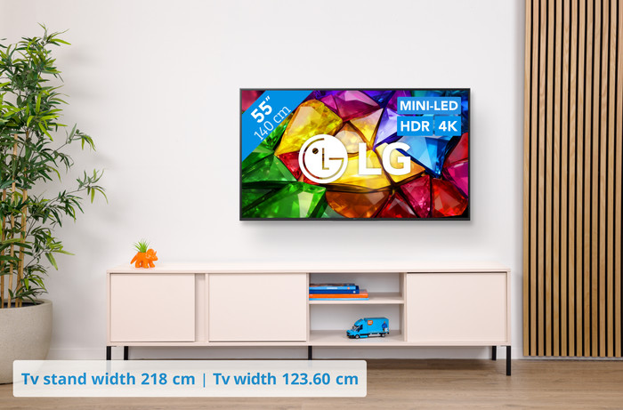 LG RGB Mini-LED 55 inches MRGB86 (2026) visual Coolblue 1