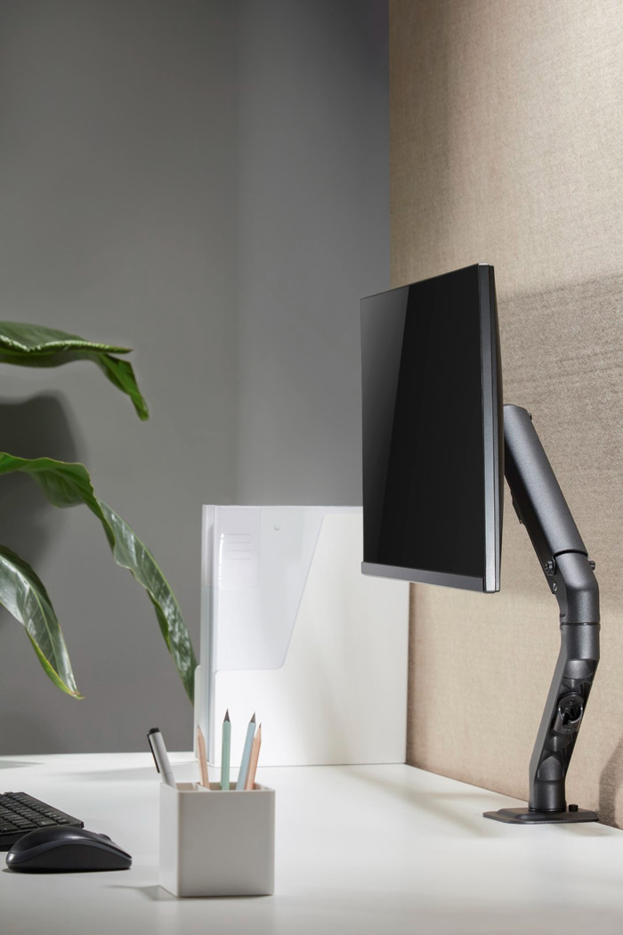 Neomounts FPMA-D650BLACK Monitorarm Mechanische Veer Zwart visual leverancier