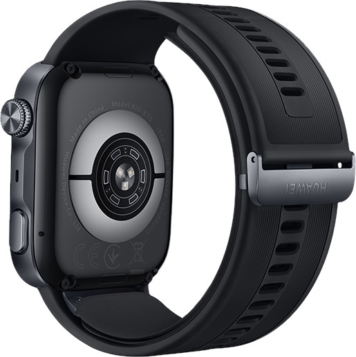 Huawei Watch D3 Zwart achterkant