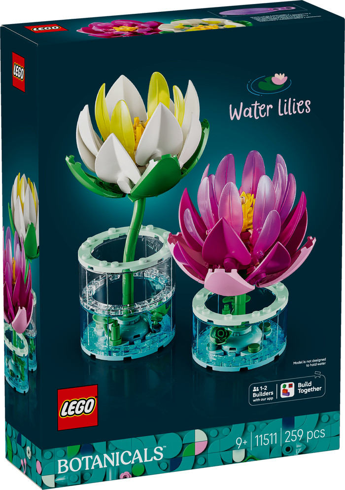 LEGO Botanicals Water Lilies 11511 packaging