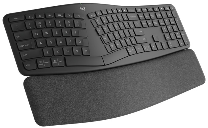 Logitech K860 + Logitech MX Vertical Ergo Mouse null