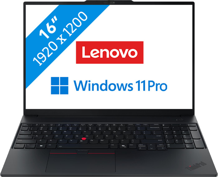 Lenovo ThinkPad E16 G3 (Intel) Copilot+ PC - 22AY004JMH QWERTY Main Image