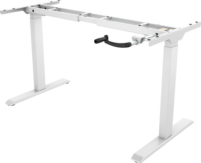 Euroseats Handslinger Bureau 160 x 80 Wit/Wit rechterkant