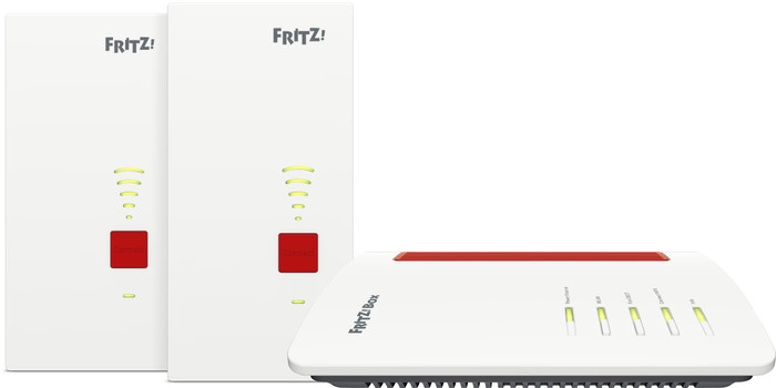 FRITZ!Box 4690 + Mesh Set 2700 Duo Pack Main Image