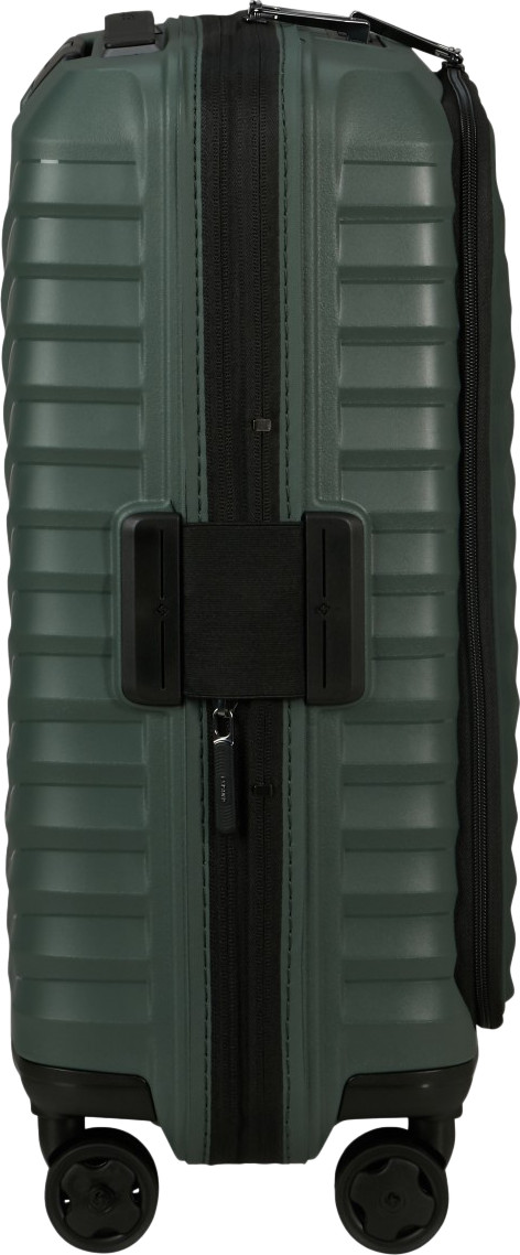 Samsonite Intuo Spinner Easy Access Expandable 55cm Olive Green rechterkant
