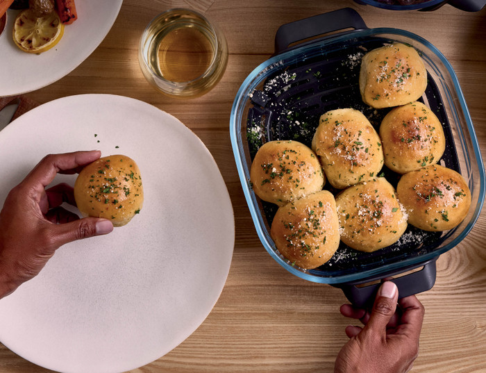 Ninja CRISPi PRO AS101EULG Crème product in gebruik