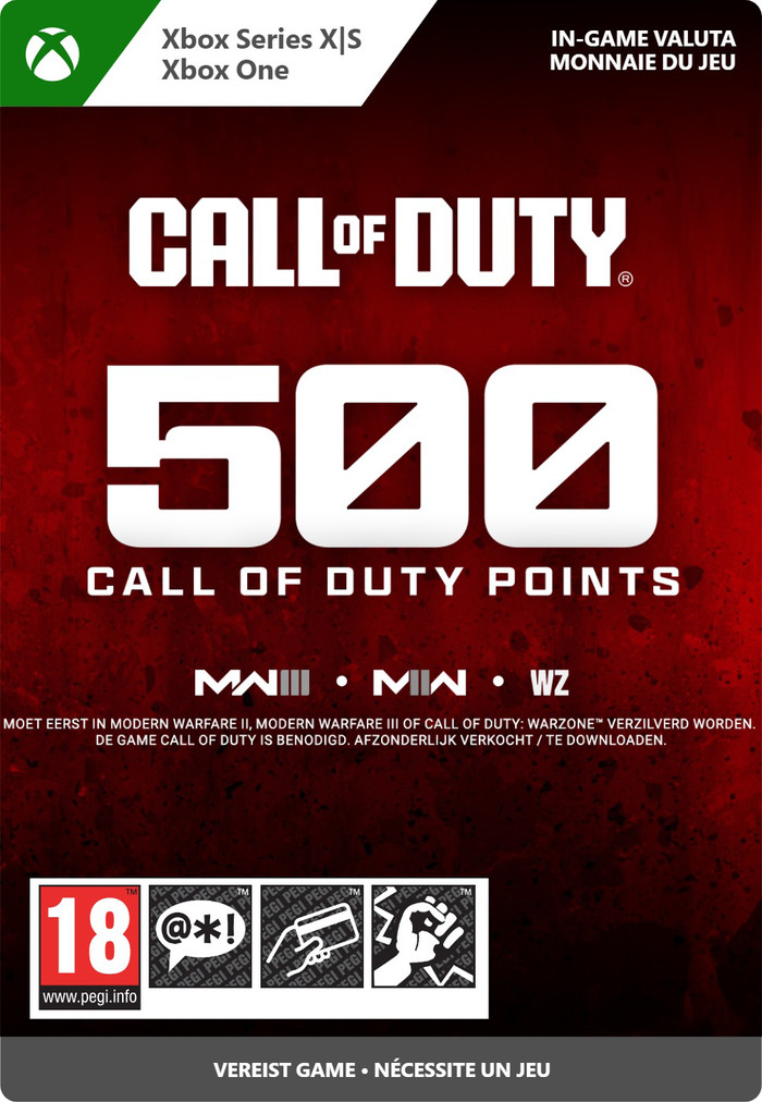 Call of Duty 500 Points Xbox Series X|S en Xbox One - Digitaal Main Image