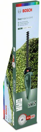 Bosch EasyHedgeCut 18-45 Li verpakking