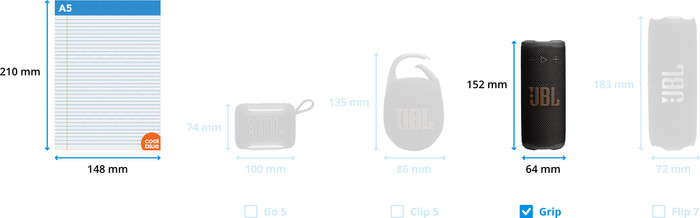 JBL Grip Rood visual Coolblue 1