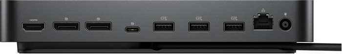 Dell Pro WD25 USB-C 96W Docking Station achterkant