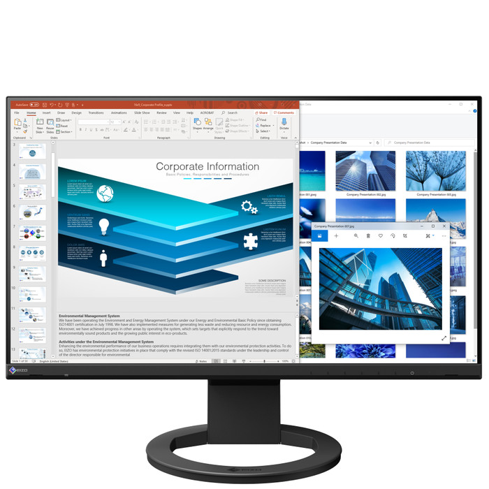 Eizo EV2480-BK voorkant