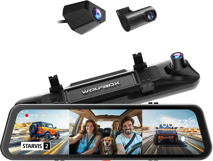 Wolfbox G900 Tripro Cabin 3CH 4K Wifi GPS 256GB Main Image