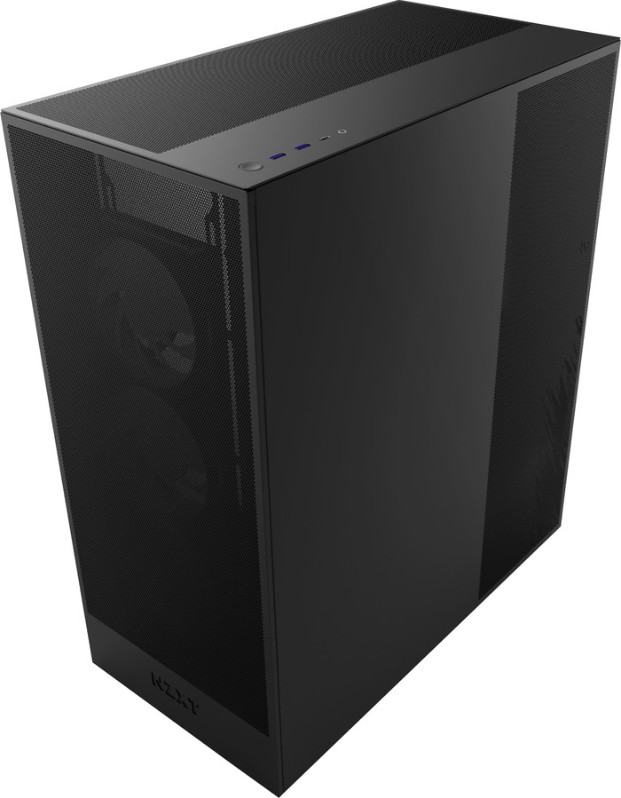 NZXT H7 Flow - Zwart rechterkant