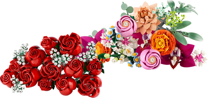 LEGO Flower Bouquet Red/Pink 10328 + 10342 Main Image