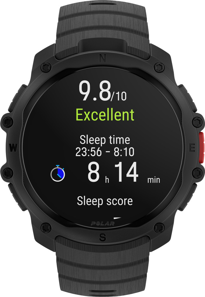 Polar Street X Zwart 45mm voorkant