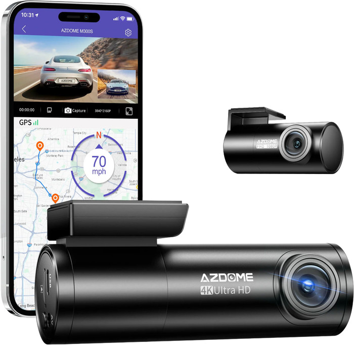 AZDome M300S 4K 2CH Main Image