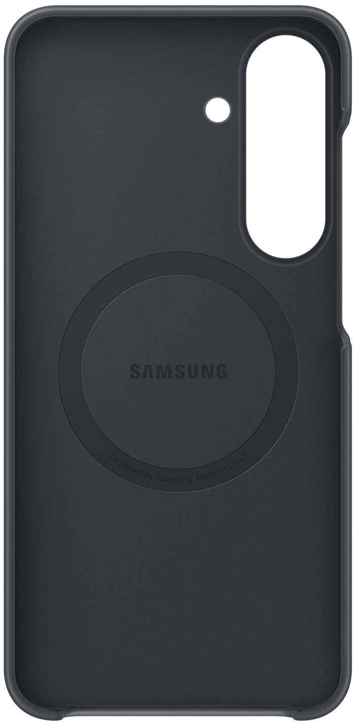 Samsung Galaxy S26 FE Silicone Back Cover with Magnet Black front